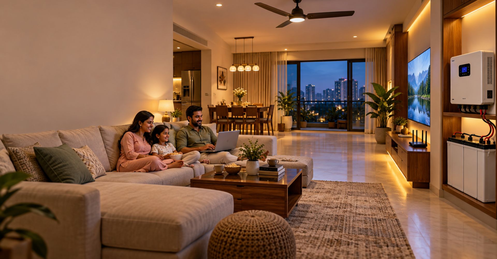 How to Choose the Right Inverter and Battery for a 3 BHK or 4 BHK Home