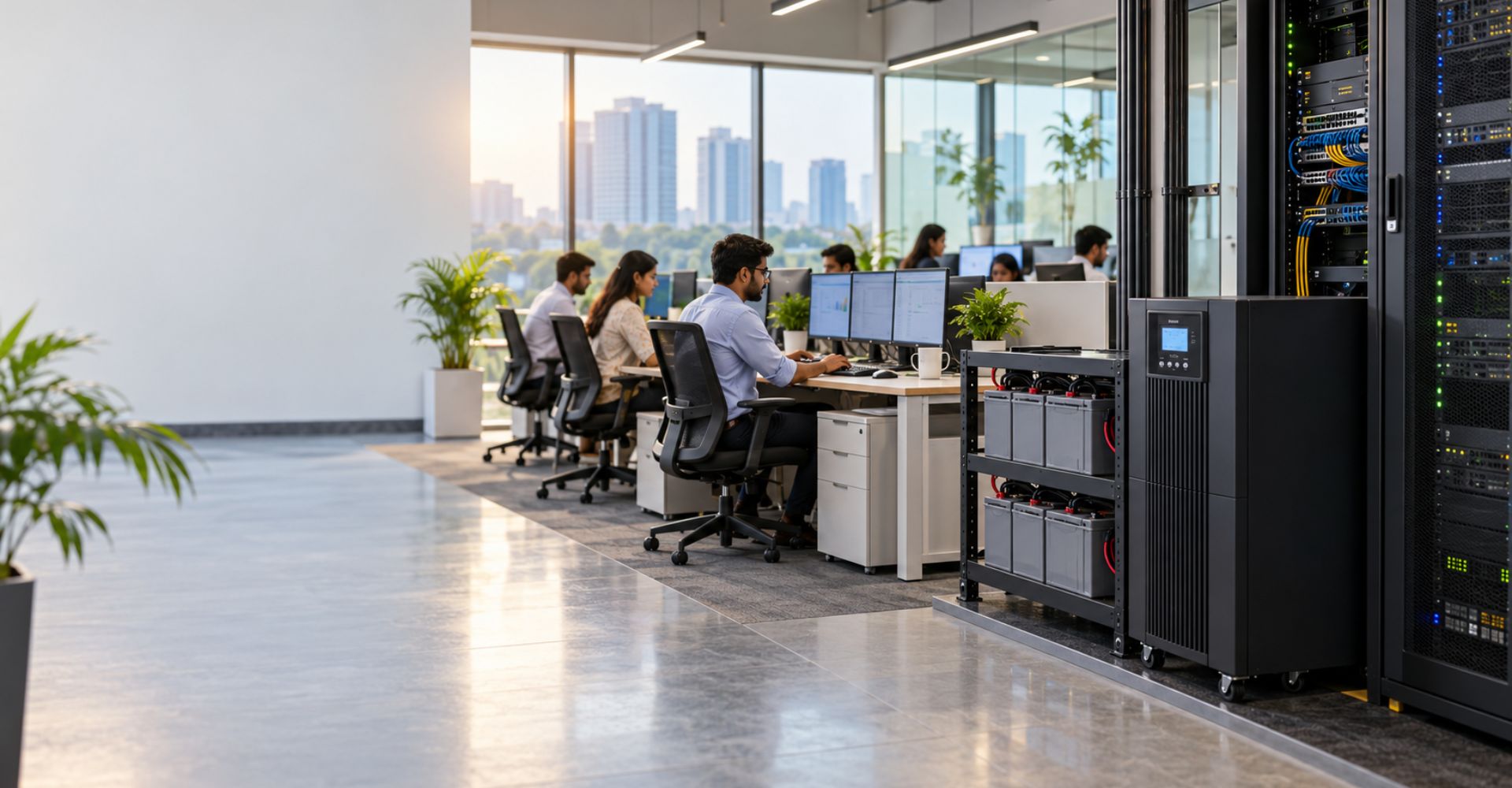 Why Online UPS Is Essential for Offices and Commercial Businesses